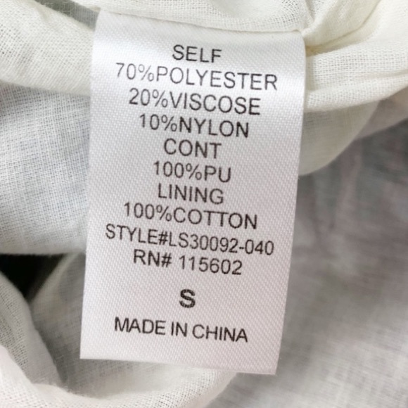 ☔️ ASTR the Label Blue 🌈 Multi Tweed Leather Trim Hi Low Skirt Sz Small - Picture 8 of 16